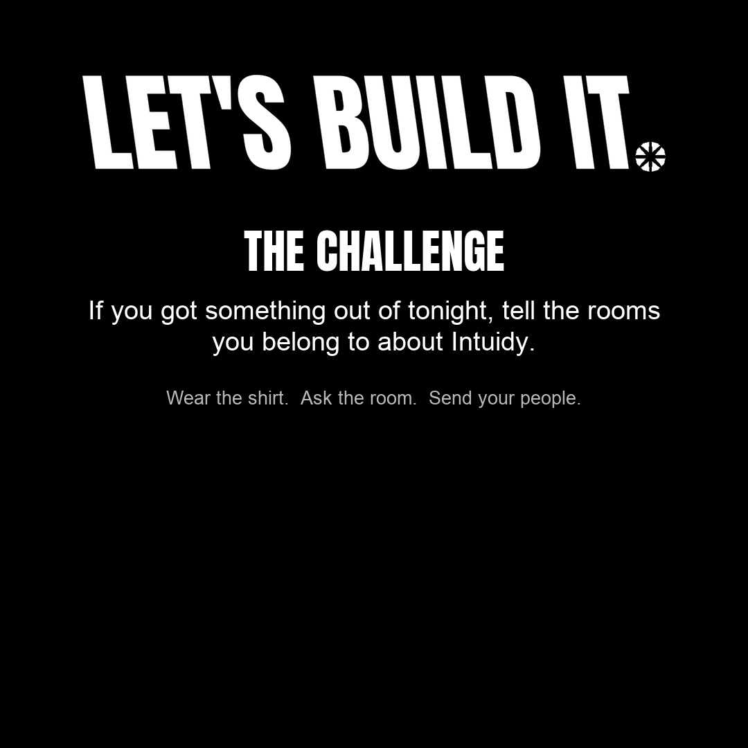Let's Build It challenge card