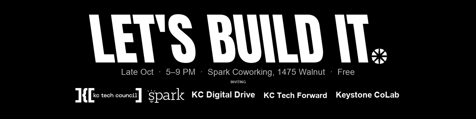 Let's Build It date-pending LinkedIn header